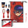 Necessär med accessoarer Lady Bug 8911 (7 pcs)
