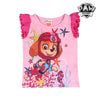 Barn T-shirt med kortärm The Paw Patrol 6725 Rosa (storlek 2 år)