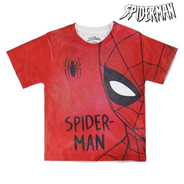 Barn T-shirt med kortärm Spiderman 7999 (storlek 4 år)
