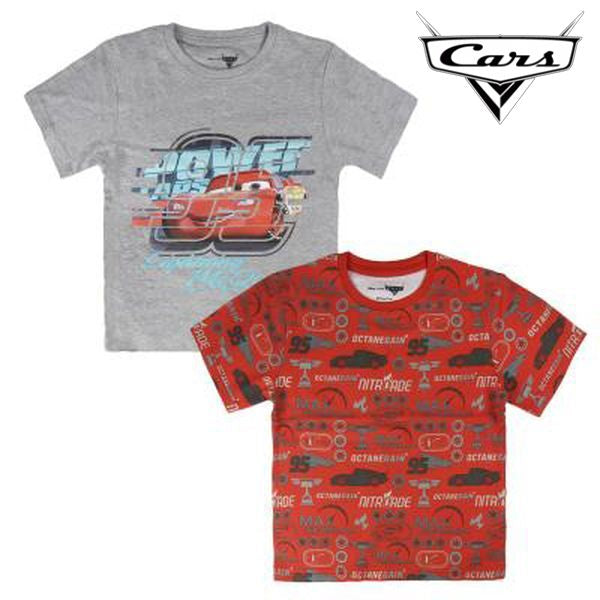 Barn T-shirt med kortärm Cars 2290 Grå (storlek 3 år)