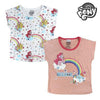 Barn T-shirt med kortärm My Little Pony 2474 Rosa (storlek 6 år)