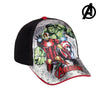 Barnkeps The Avengers 7455 (54 cm) Svart