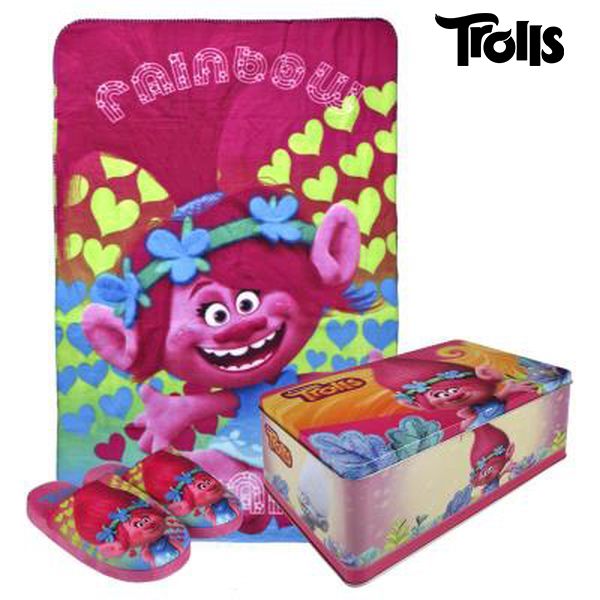 Metallåda med tillbehör Trolls 9712 3 pcs (storlek 28-29)