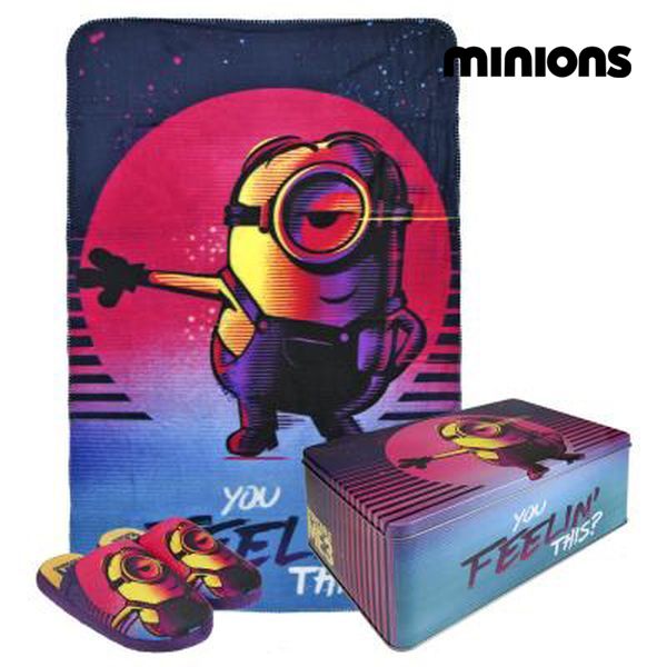 Metallåda med tillbehör Minions 9798 3 pcs (storlek 32-33)