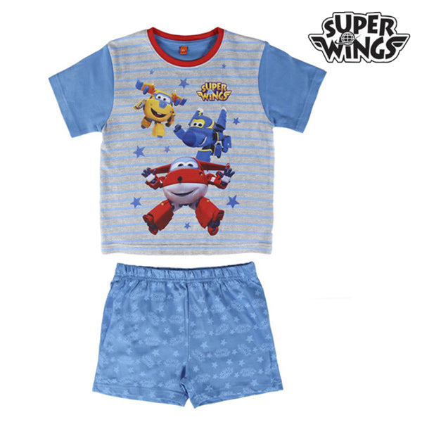 Sommarpyjamas för pojkar Super Wings